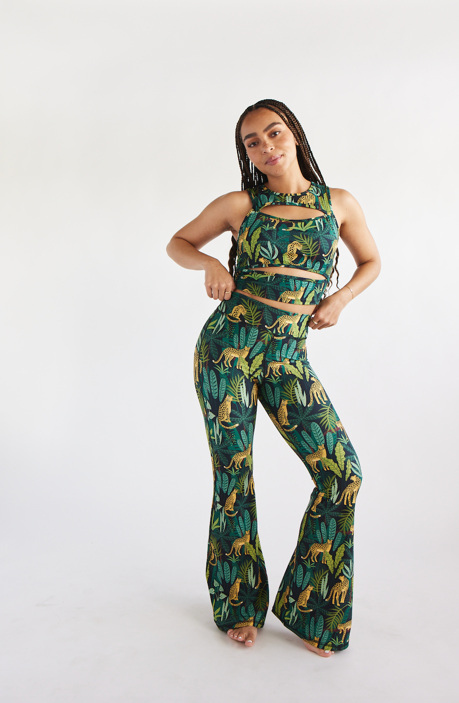 Jungle Cut Away Top