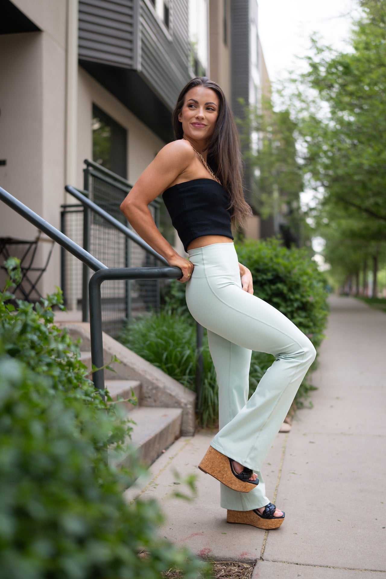 Brushed Mindset Flare Legging